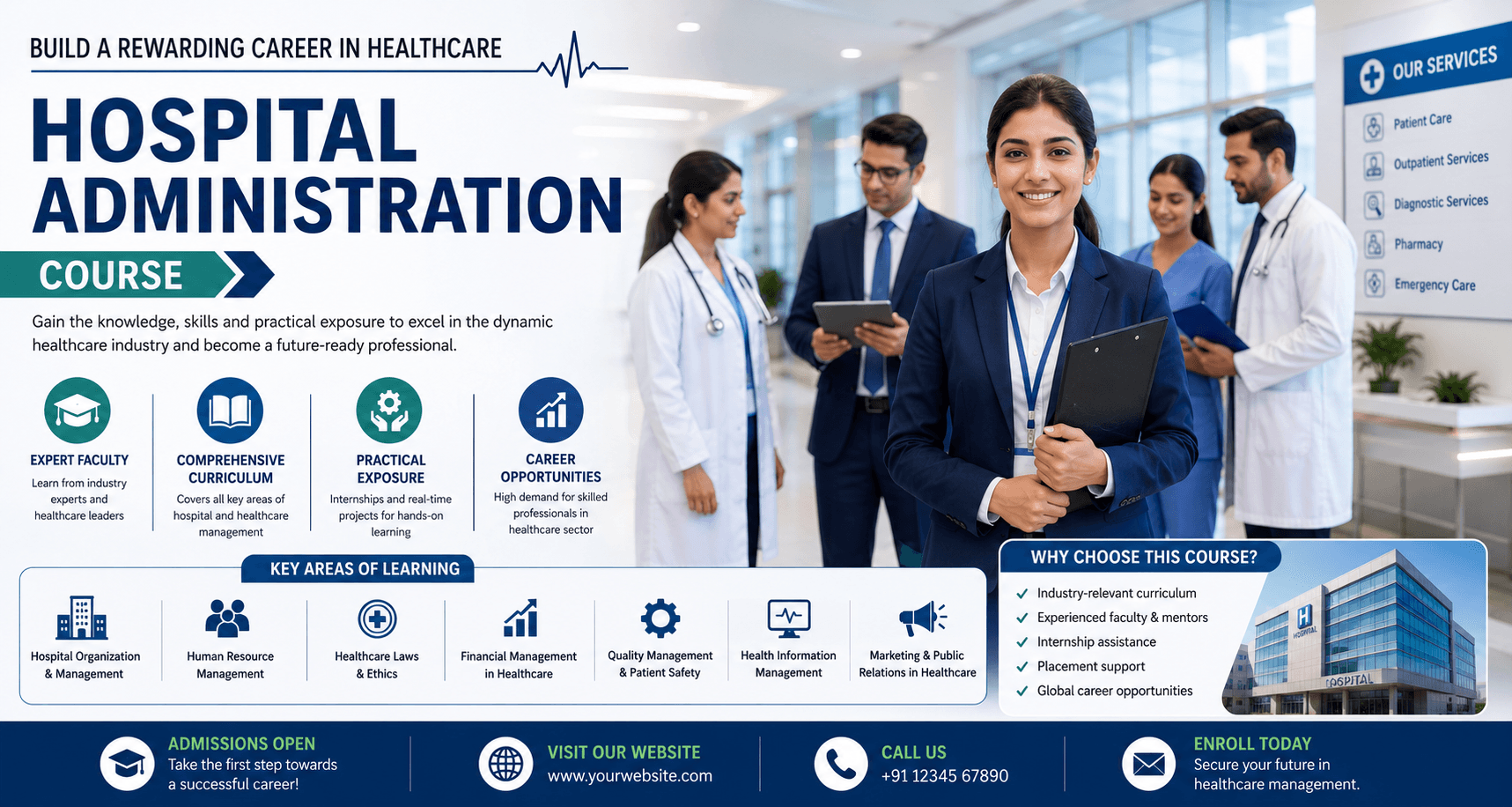 Hospital adminisration course exatech IT Solutions