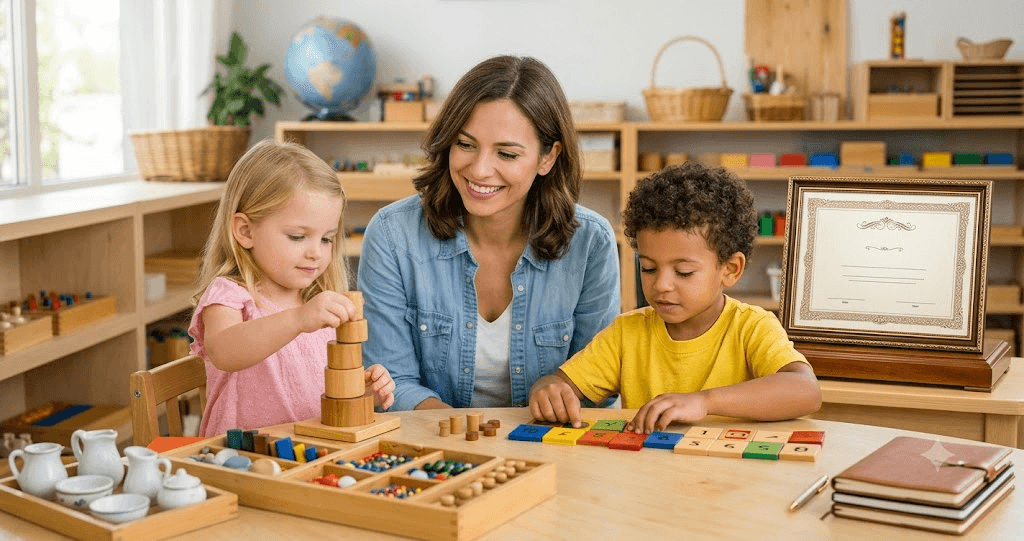 Diploma in Montessori Teacher Training in Trivandrum