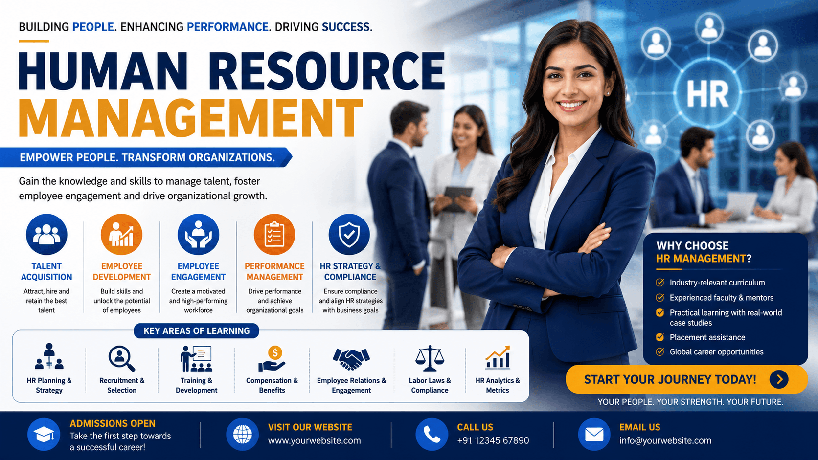 Exatech students developing skills in recruitment, payroll, and HR operations